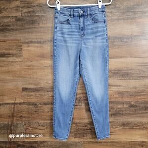 American Eagle Jeans 4 S Curvy Highest Rise Jegging Next Level Stretch Denim